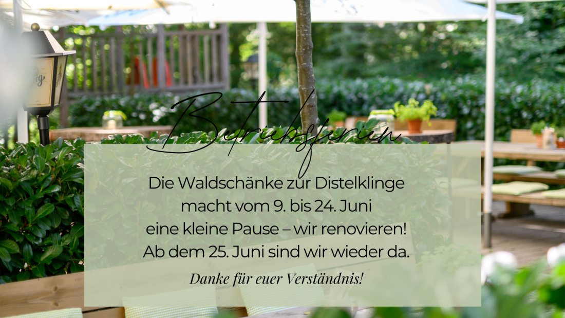 Betriebsurlaub Juni 2025