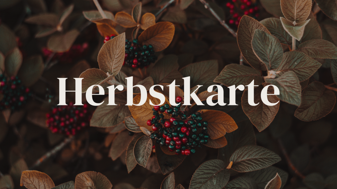 Herbstkarte
